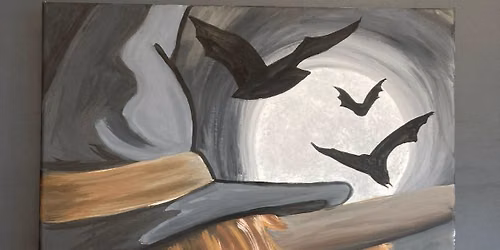 "Haunted Highlands" Canvas