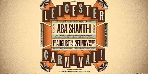Aba Shanti-I (full sound) - Leicester Carnival 2026
