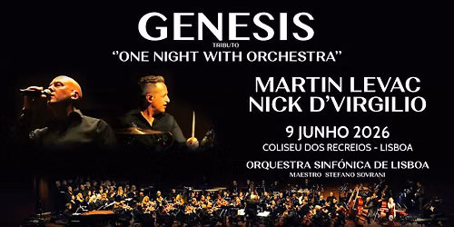 GENESIS TRIBUTE | ONE NIGHT WITH ORCHESTRA