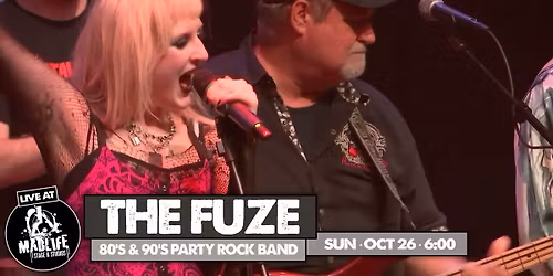 Fuze - 80s and 90s Party Rock Band at MadLife Stage and Studios
