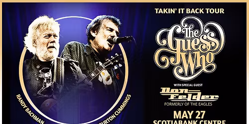The Guess Who: Takin' It Back Tour