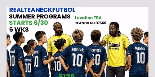 RealTeaneckFutbol Summer Training