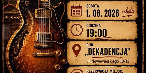 Koncert zespołu WOJTYS BLUES BAND