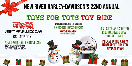 22nd Annual Toys for Tots Ride