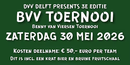 HET GROTE BVV TOERNOOI 2026