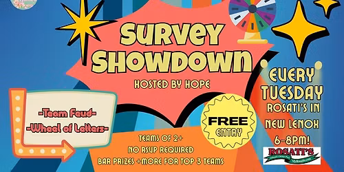 Survey Showdown @ Rosati's