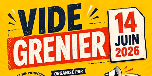 Vide Grenier de l'Amicale des Sapeurs-Pompiers de ST CYPRIEN 24
