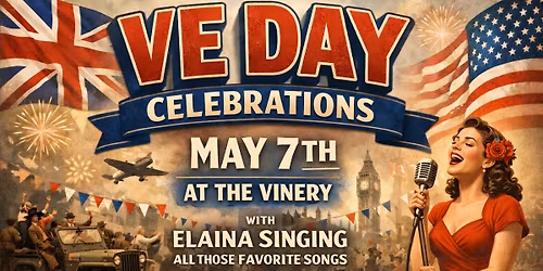 VE Day Celebration with Elaina