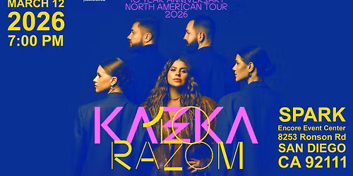 KAZKA. Razom. 10-Year Anniversary Tour North America 2026