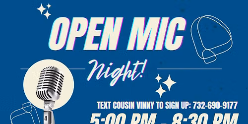 Open Mic Night @ Slack Tide