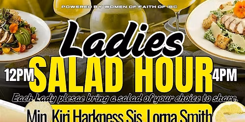 Copy of Women of Faith IBC salad hour