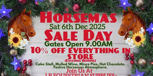 \ud83d\udc34\ud83c\udf85\ud83c\udffbHORSEMAS SALE DAY\ud83d\udc34\ud83c\udf85\ud83c\udffb