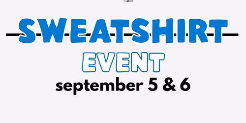 Sweatshirt Event
