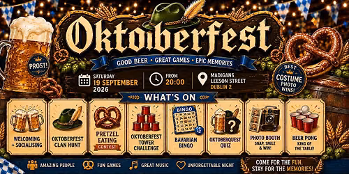 OKTOBERFEST PARTY