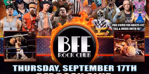 Houston, TX - Little Mania Mini Wrestling @BFE Rock Club"The Shortest Fight of Them All"