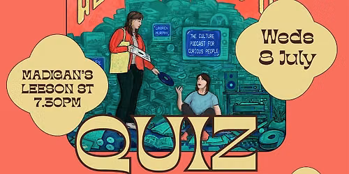 Get Around To It arts & culture table quiz - 8 July 2026