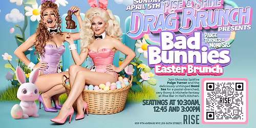 Paige Turner and Nomi Sas Easter Brunch