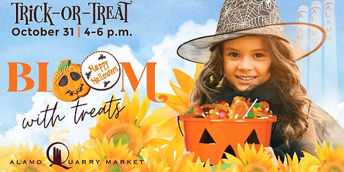 Trick-or-Treat at Alamo Quarry Market | Free Family Event