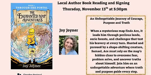 Joy Joyner-Book Reading and Signing