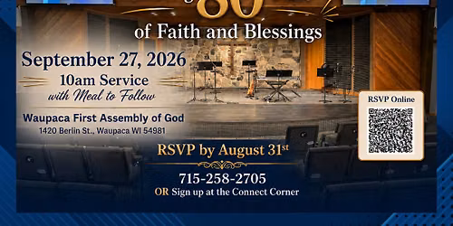 80th Anniversary Celebration