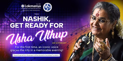 Usha Uthup Live in Concert in Nashik