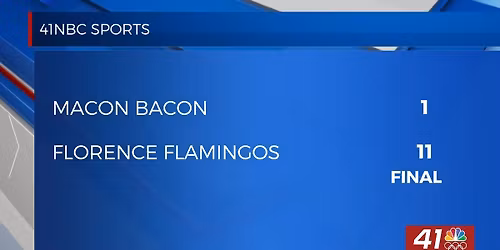 Macon Bacon at Florence Flamingos at Carolina Bank Field