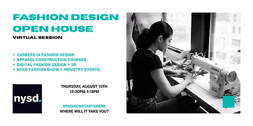 Fashion Design School | Open House (Virtual)