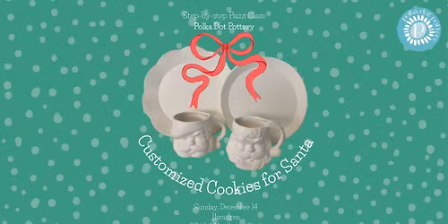 Step-By-Step Paint Your Own Santa Plate Class | Spokane - 2716 W. Northwest Blvd. | Sunday, 12\/14