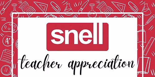 Teacher Appreciation Happy Hour