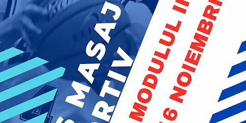 CURS MASAJ SPORTIV - MODULUL II