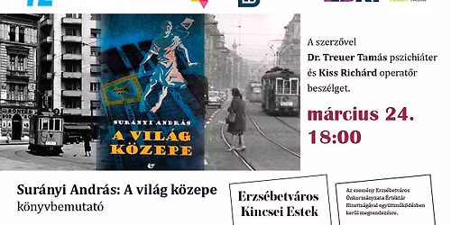 Sur\u00e1nyi Andr\u00e1s: A vil\u00e1g k\u00f6zepe - K\u00f6nyvbemutat\u00f3
