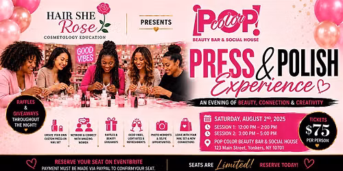 Press & Polish Experience: Connect. Create. Inspire.