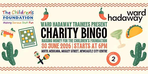 NCL Charity Bingo - Raising money for The Children's Foundation