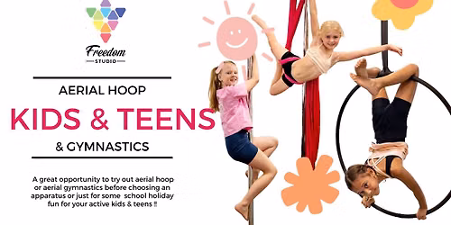 Term 3 | Kids & Teens Aerial enrollments OPEN