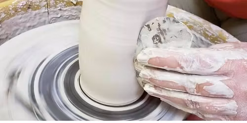 Introduction to Wheel Throwing Class $50