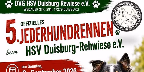 5. Hunderennen bei HSV Duisburg-Rehwiese e.V 