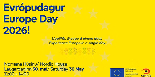 Evr\u00f3pudagur \/ Europe Day 2026!