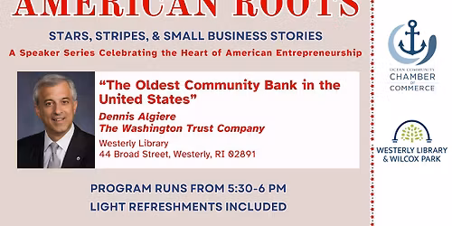 American Roots: The Oldest Community Bank in the United States