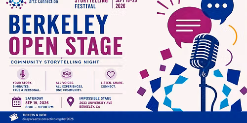 Berkeley Storytelling Festival 2026 | Berkeley Open Stage