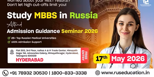 MBBS Admission Guidance Seminar 2026 - Hyderabad