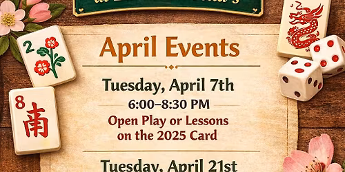 American Mahjong Open Play