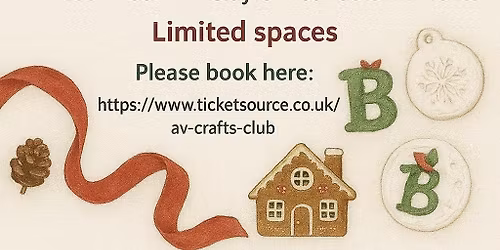 Christmas crafts workshops