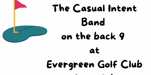 The Casual Intent Band tee's off again at Evergreen