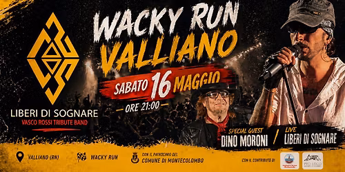 LIBERI DI SOGNARE LIVE WACKY RUN VALLIANO 2026