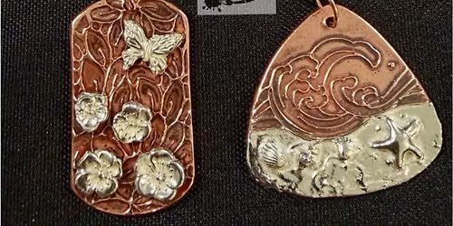 Copper Pendant - $45\/$70 with Fine Silver