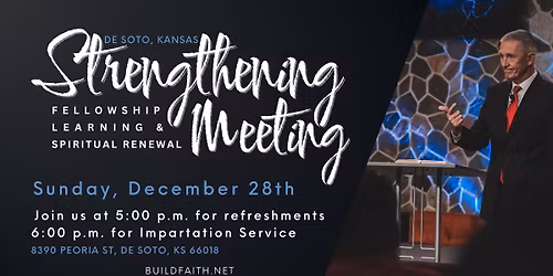 Kansas Strengthening Meeting