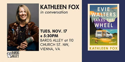 Author Event: Kathleen Fox | EVIE WALTERS TAKES THE WHEEL