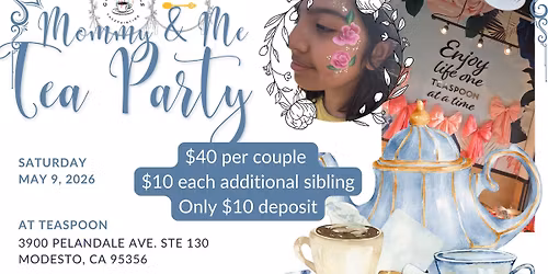 Mommy and Me Tea Party & Shopping Event 