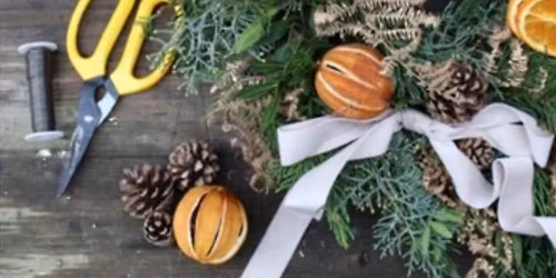 Christmas Wreath-Making Evening \ud83c\udf84\ud83c\udf1f