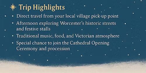 Unity Adventures: Worcester Victorian Christmas Market